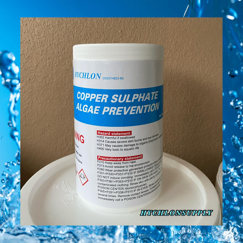 Copper Sulphate & Algae Prevention (Algae Killer) 1KG Chelated Copper