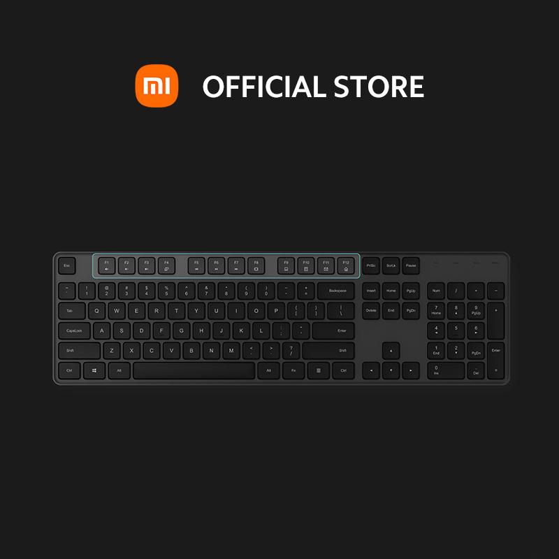 Xiaomi Mi Wireless Keyboard and Mouse Combo | Shopee Malaysia