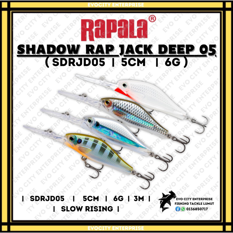 Rapala Shadow Rap Jack Deep 5cm / 6g / 3M SDRJD05