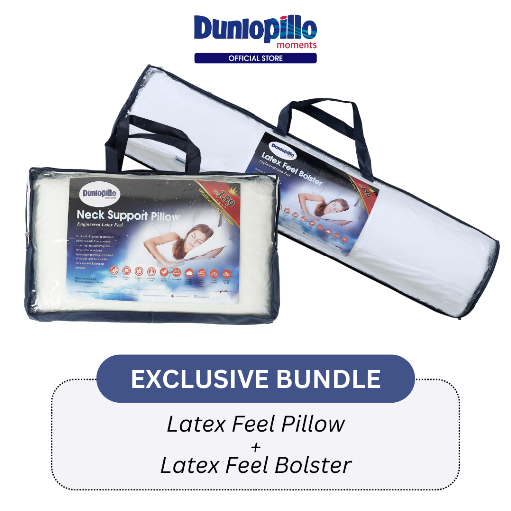 Dunlopillo bolster best sale