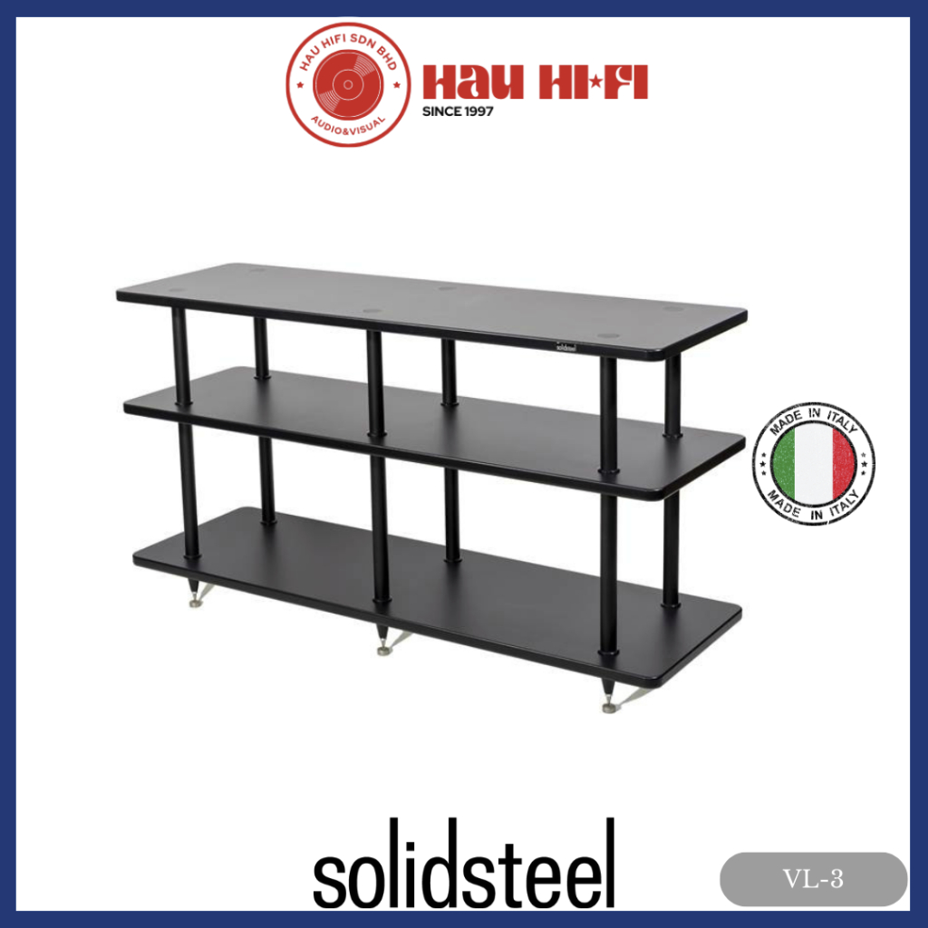 Solidsteel VL-3 Vinyl Storage Hi-Fi Rack MADE IN ITALY | Shopee Malaysia