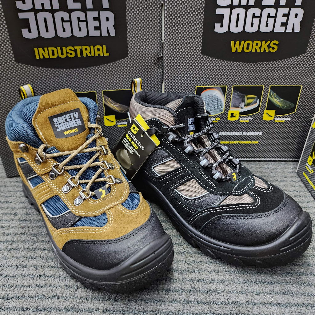 SAFETY JOGGER SAFETY SHOES / KASUT KESELAMATAN CLIMBER S3 & CAMEL
