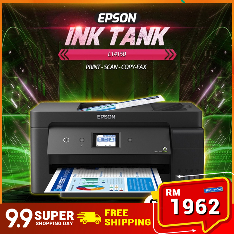 Epson EcoTank L14150 A3 Colour Refill Ink Tank All-in-One Printer Wi-Fi ...