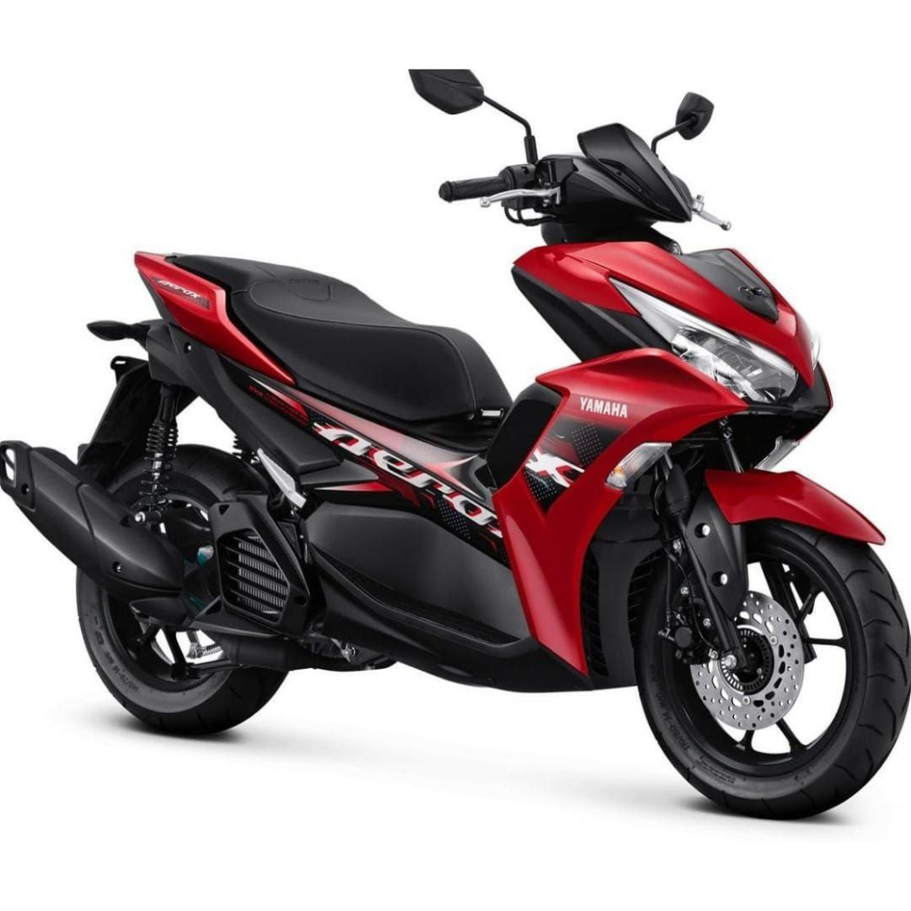 READY STOCK!!!! NEW 2023 COVERSET YAMAHA AEROX ( NVX ) MERAH GLOSS ...