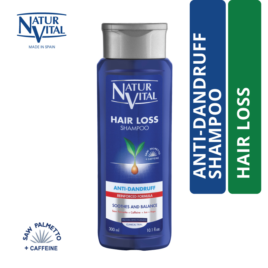 NaturVital Hair Loss Shampoo - Anti-Dandruff (300ml) | Shopee Malaysia