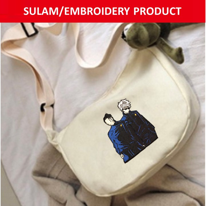 Gojo Satoru Jujutsu Umhängetasche - Anime Crossbody Bag