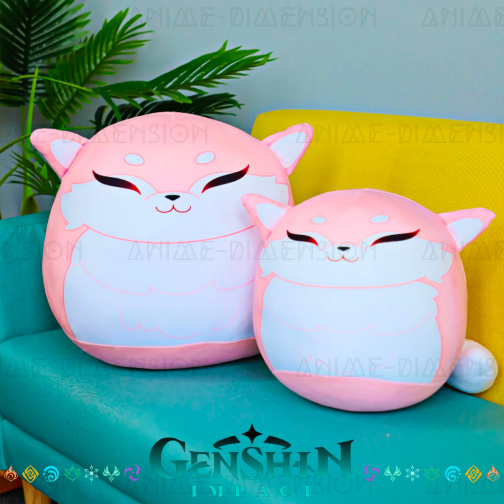 Genshin Impact Yae Miko Stuffed Toys Fox Plush Soft Genshin Dolls 40cm Gsmc Shopee Malaysia 5032