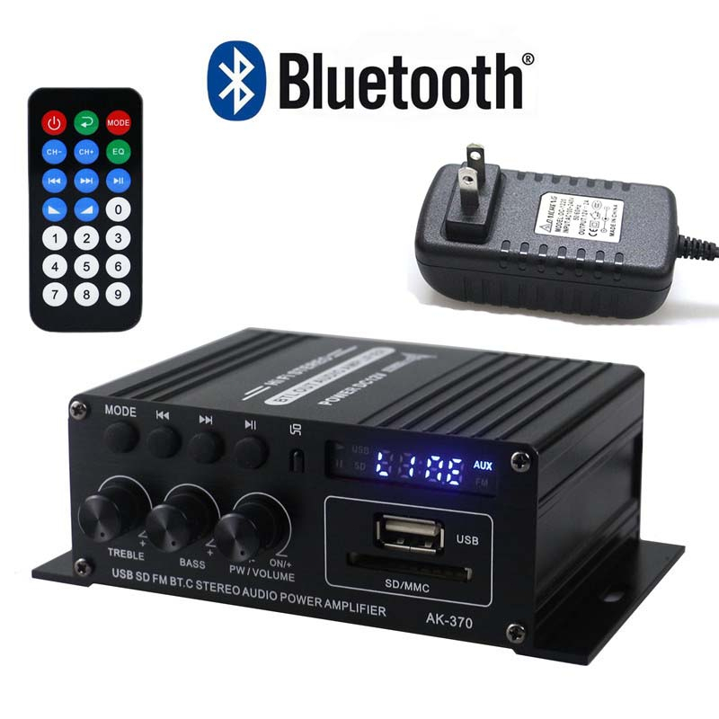 400W Power Amplifier Car Sound Speaker Class Car BASS Audio Amplifier