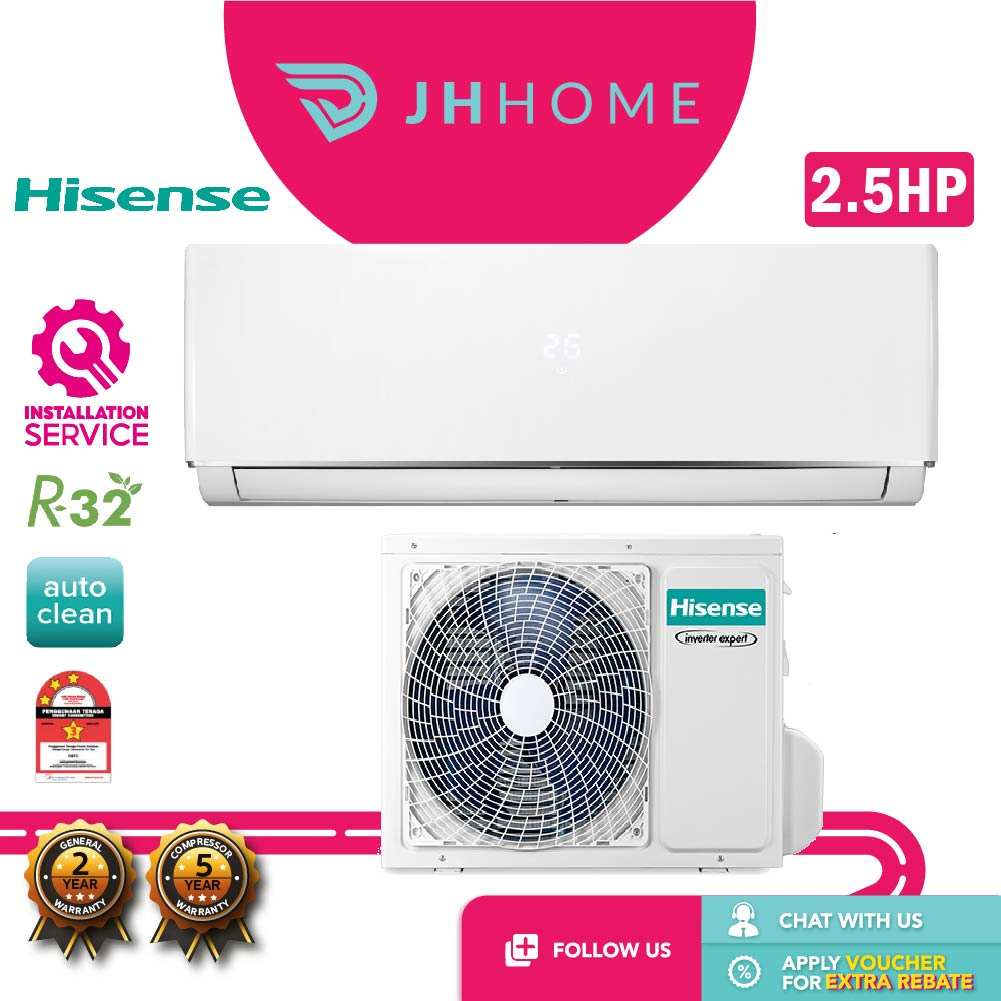 Hisense Dbg Non Inverter Air Conditioner 25hp An25dbg 20hp An20dbg 15hp An13dbg1 10hp 3153