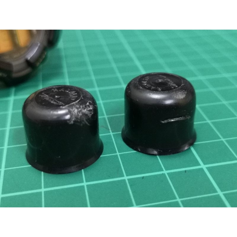 Brompton rubber nut cap for rear wheel 15mm rear axle nut heavily used