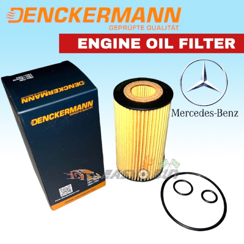 ( 100 ORIGINAL DENCKERMANN ) Engine Oil Filter Mercedes benz Merc