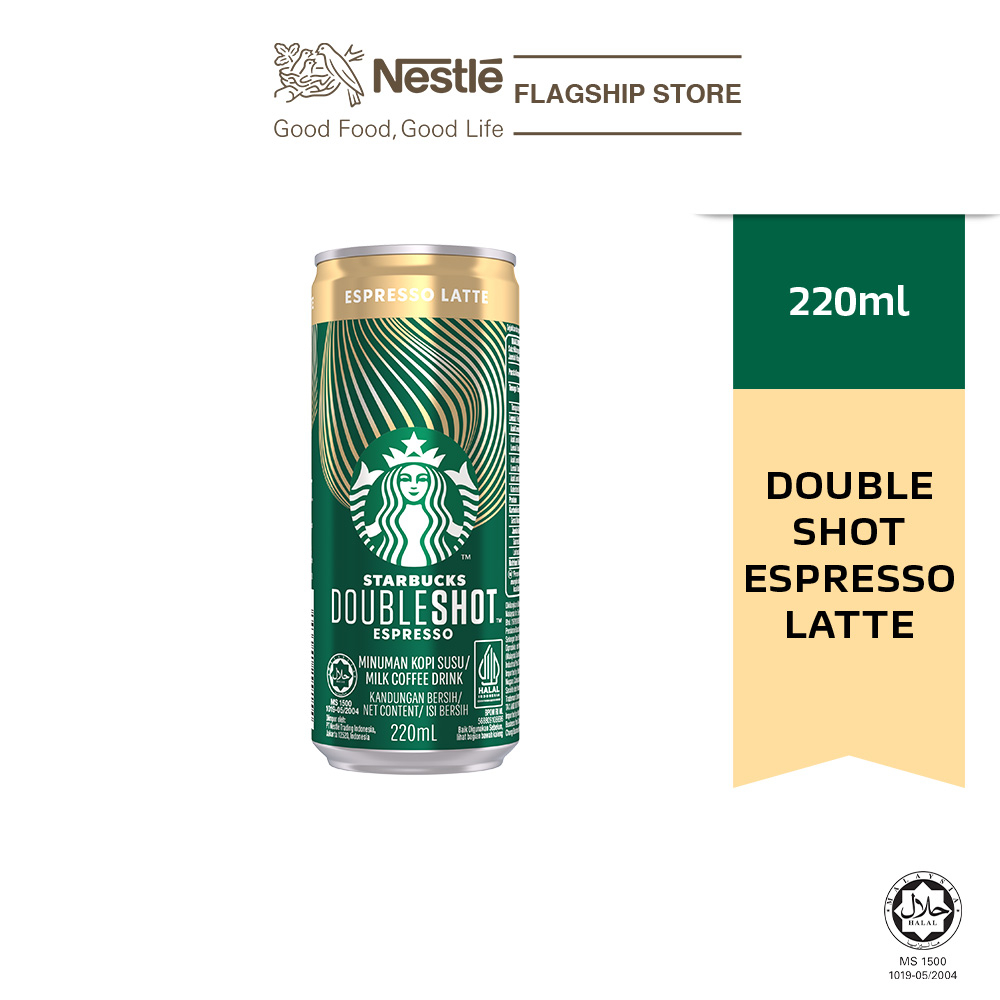 STARBUCKS Doubleshot Espresso Latte (220ml) Shopee Malaysia