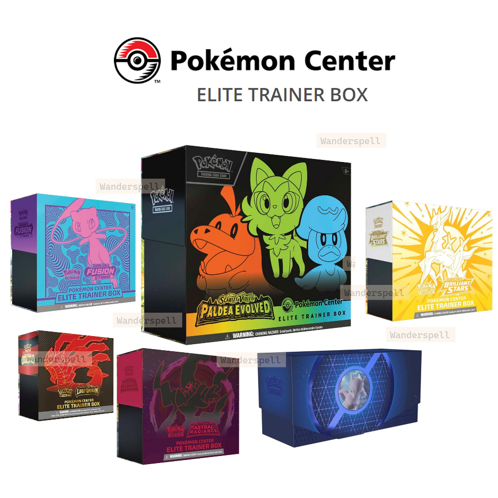 Pokemon Fusion outlet Strike Pokemon Center Elite Trainer Box Exclusive New Sealed