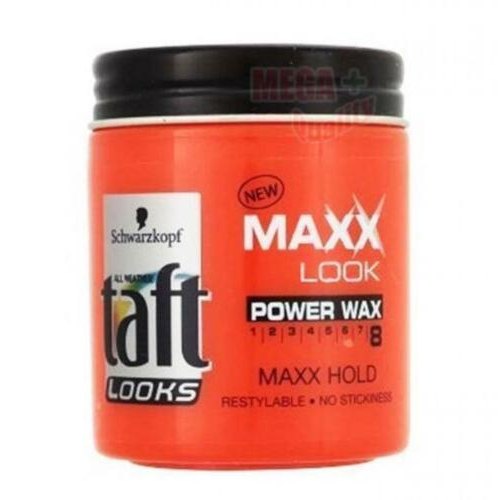 Schwarzkopf Taft Looks Maxx Look Power Wax 8 Maxx Hold Strong Firm Hold