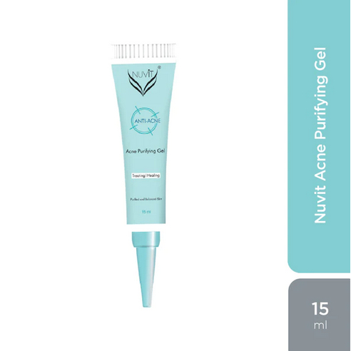 [PROMO!] NUVIT ANTI-ACNE PURIFYING GEL 15ML (NEW PACKAGING) | Shopee ...