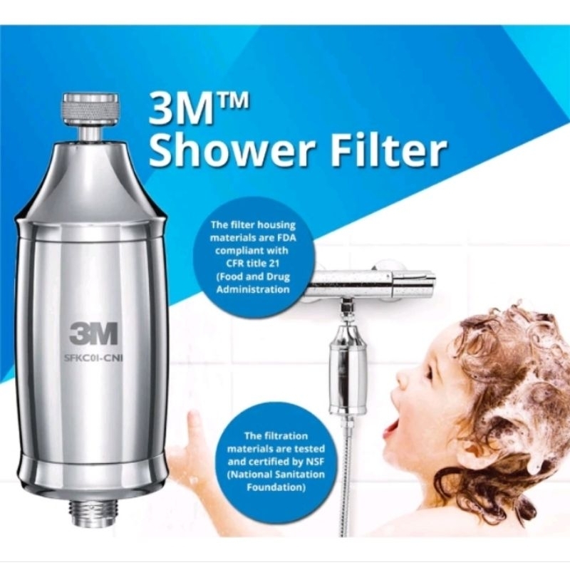 3M Shower Original Water Filter System SFKC01CN1 Shopee Malaysia