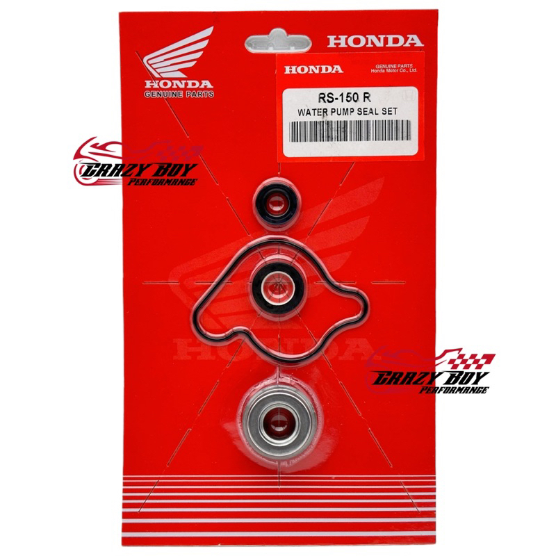 HONDA RS150 RSX 150 RS-X WATER PUMP SEAL FULL SET 100% ORIGINAL RS 150 ...