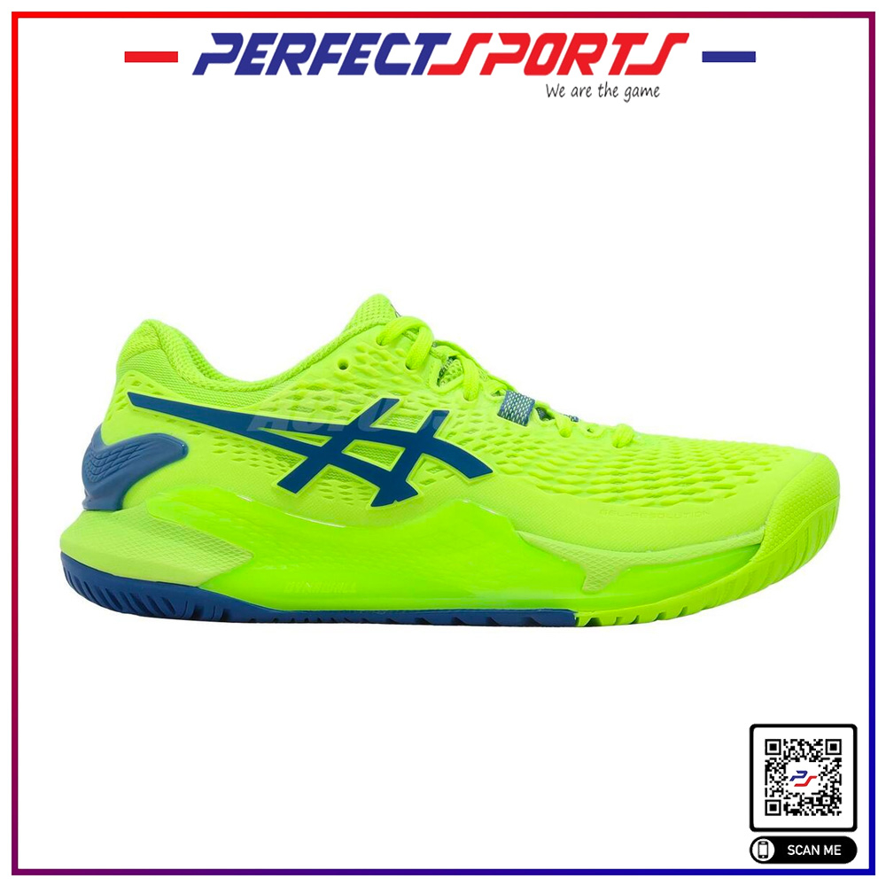 ASICS Gel Resolution 9 Hazard Green Women's Tennis Shoe Shopee Malaysia