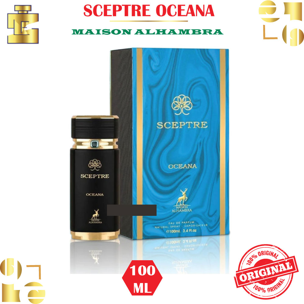 MAISON ALHAMBRA SCEPTRE OCEANA PERFUME FOR MEN & WOMEN 100 ML EDP SPRAY ...