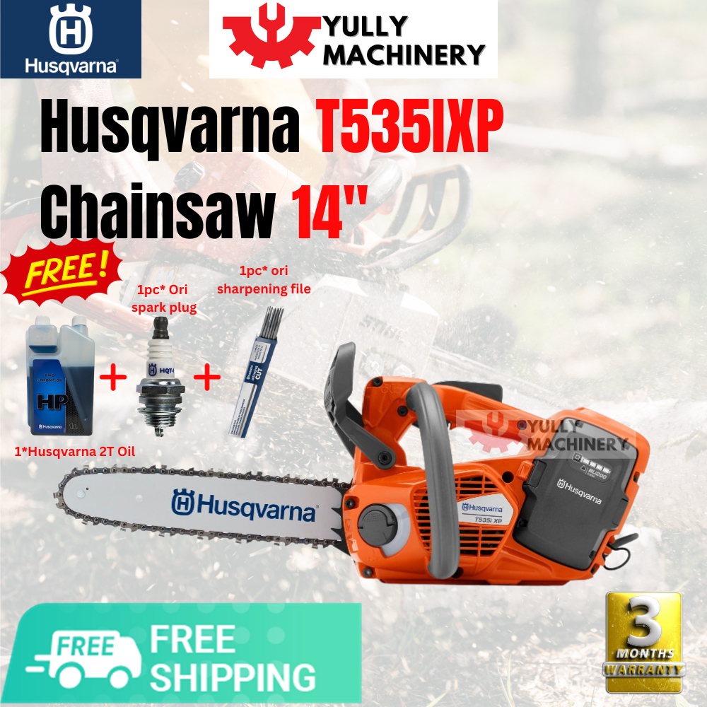 HUSQVARNA Chainsaw T535i XP Professional Lightweight TopHandle Battery