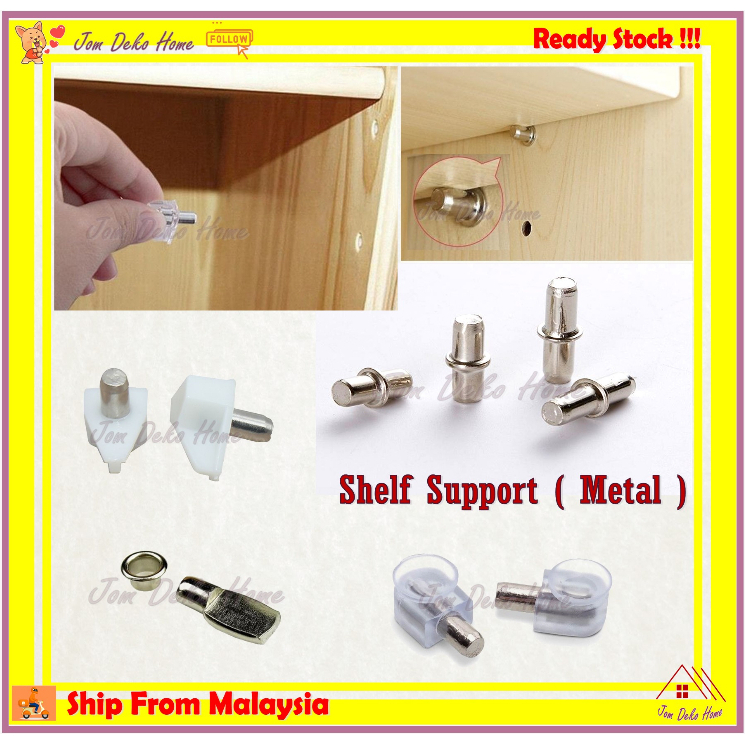 Harga Kilang Metal Shelf Support Holder Metal Stud Pin Peg Iron Stud