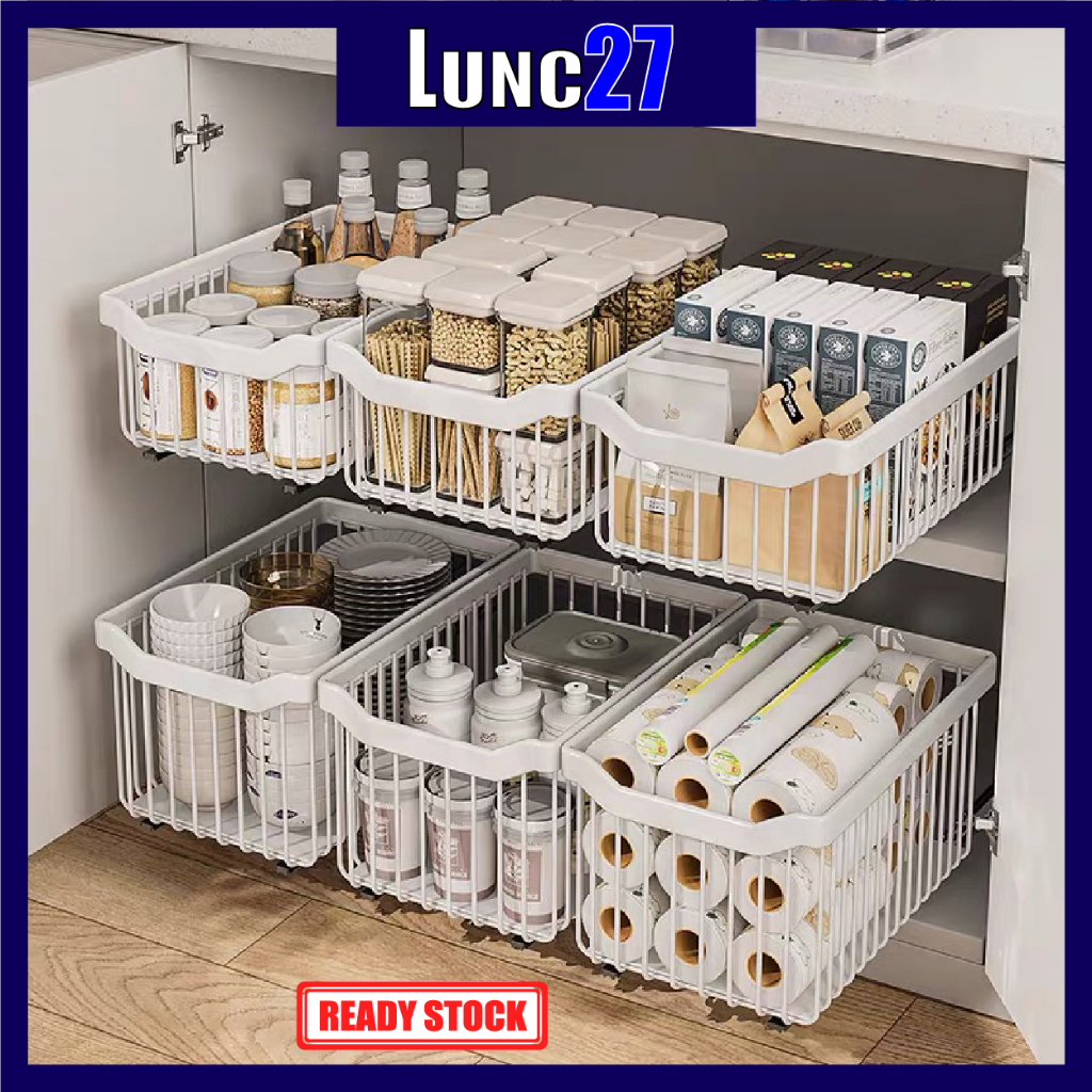 High quality kitchen cabinet pull out basket / multi-function pull out ...