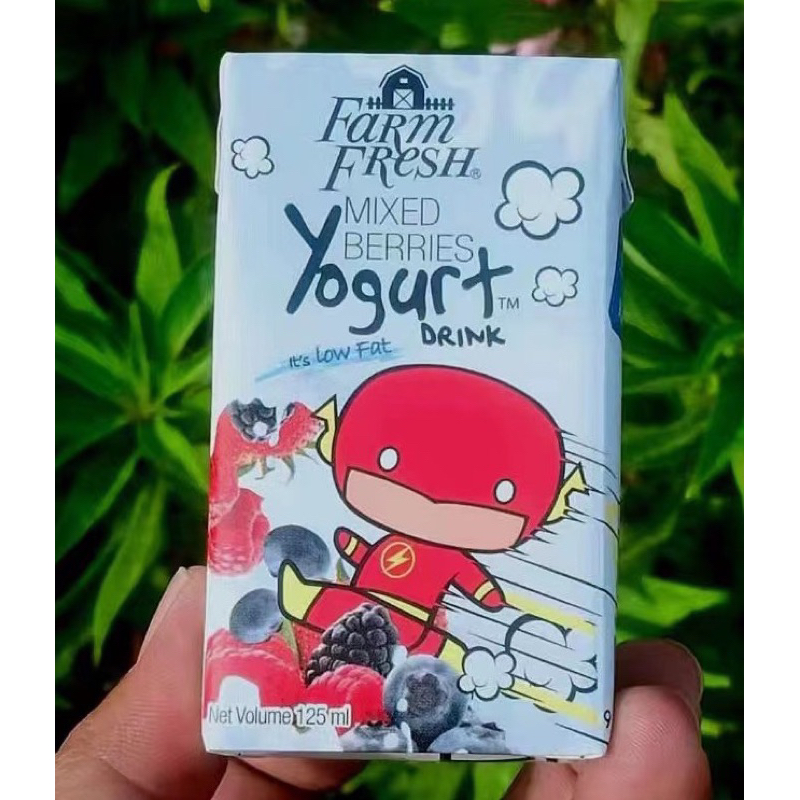 SUSU FARM FRESH 125ml x 32peks ( 1 karton) PERISA ASLI/COKLAT/STRAWBERI ...
