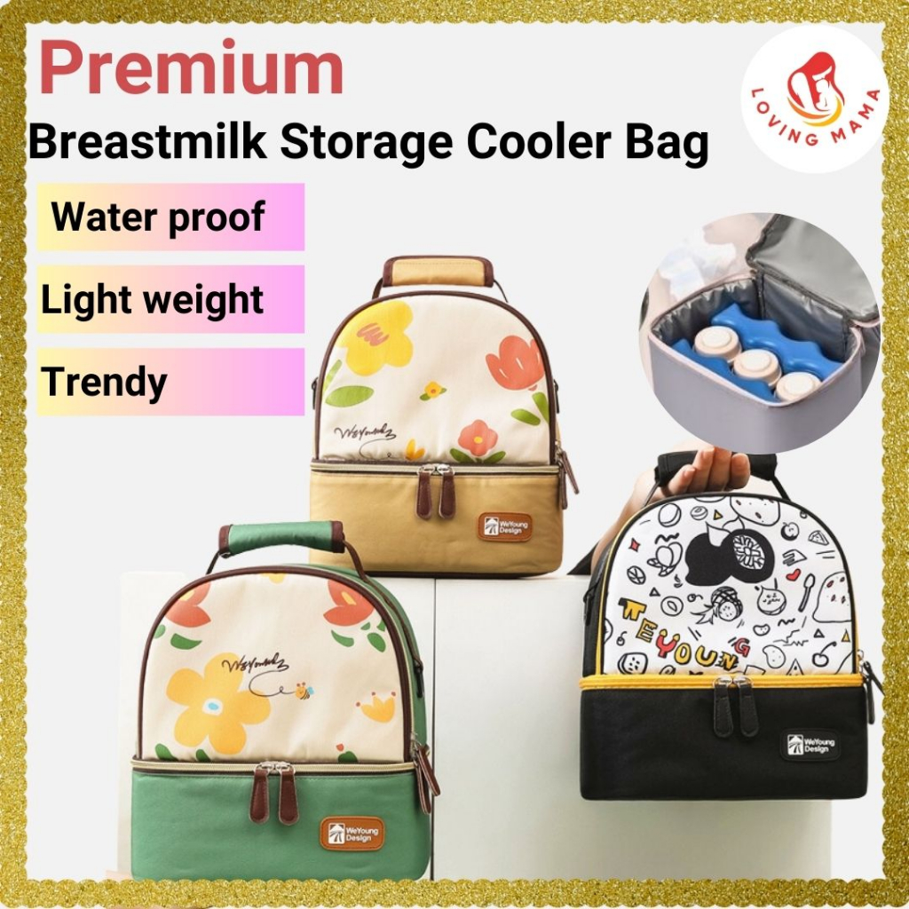 Breast Pump & Breast Milk Storage Backpack, Cooler Bag ,Bag Susu