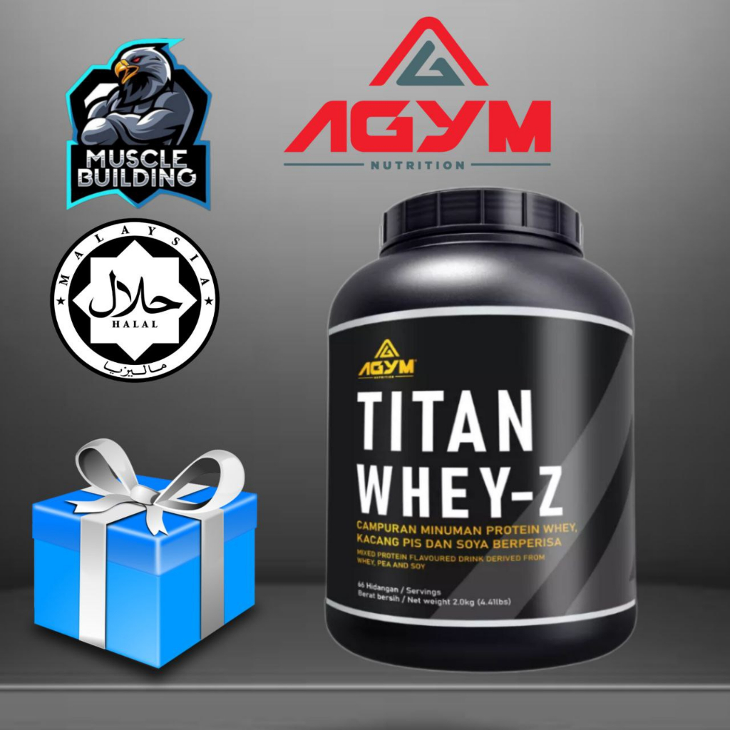 Titan Whey, original, 70 Servings (2.1KG) Protein, Halal Whey Protein