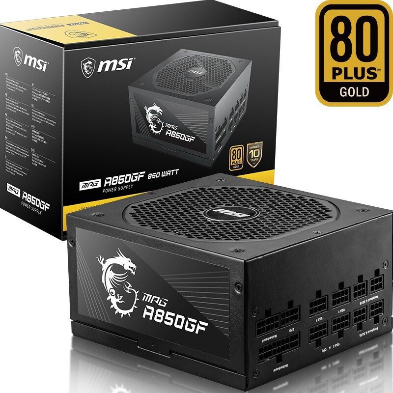 MSI MPG A850GF 80+ GOLD POWER SUPPLY 850W Shopee Malaysia