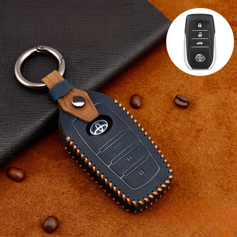 MOOGU Vintage Hand-sewn Cow Leather Toyota Harrier / Camry / Fortuner ...