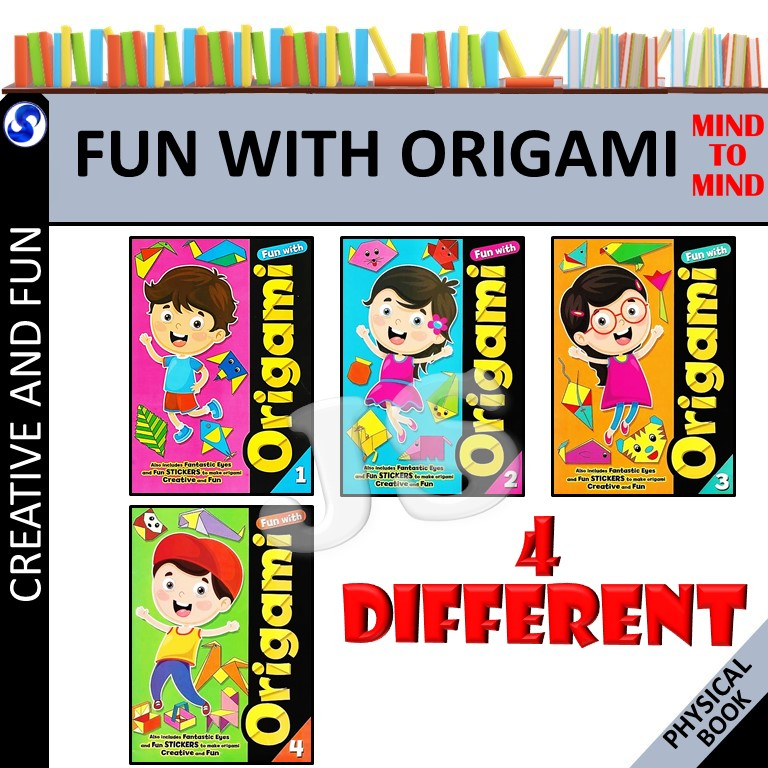 FUN WITH ORIGAMI BOOK 1- 4 FOR KIDS - PAPER FOLDING | INCLUDES ...