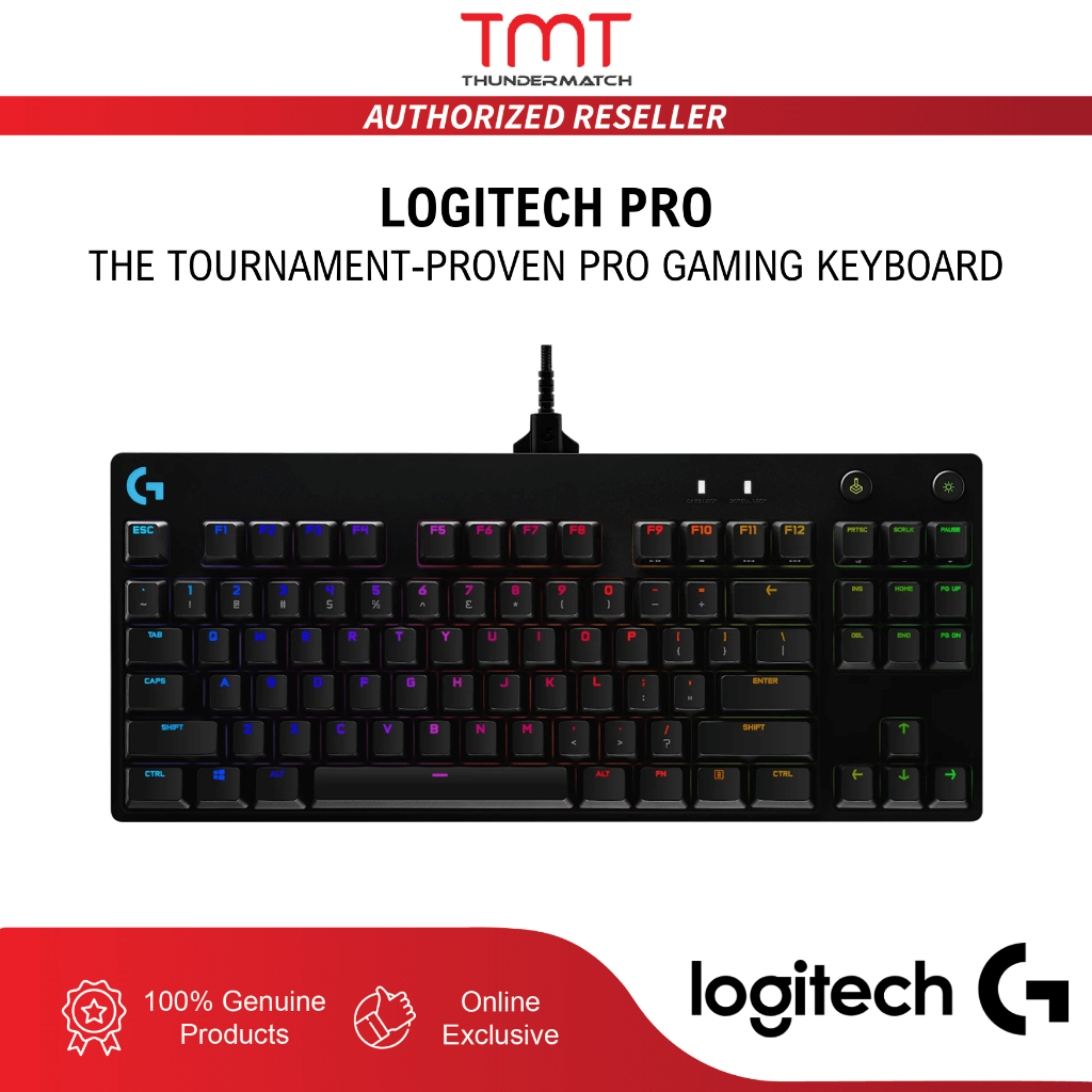 Logitech PRO X TKL Lightspeed Gaming Keyboard / G PRO X / G PRO ...