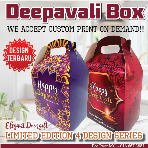 ECO PRINT MALL/Giftanda/Kotak Deepavali/Deepavali Gift Box/Kotak Bahulu ...