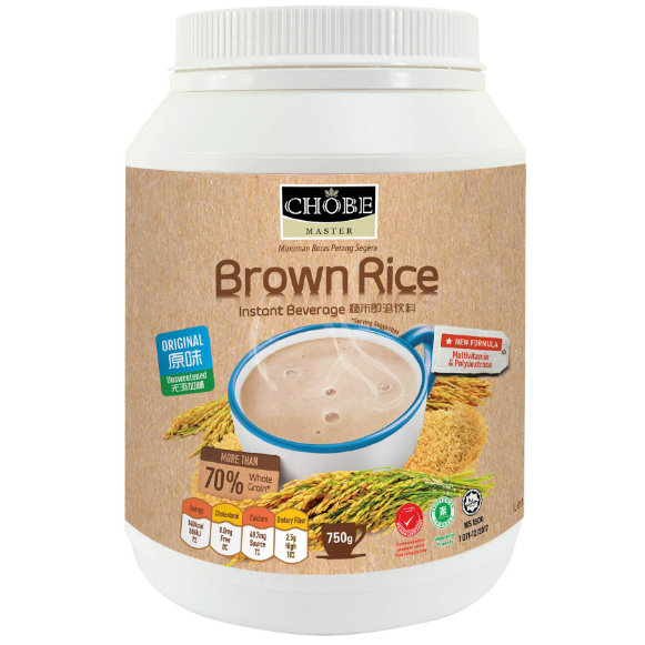 Chobe Master Brown Rice Instant Beverage Original Flavour 750g | Shopee ...
