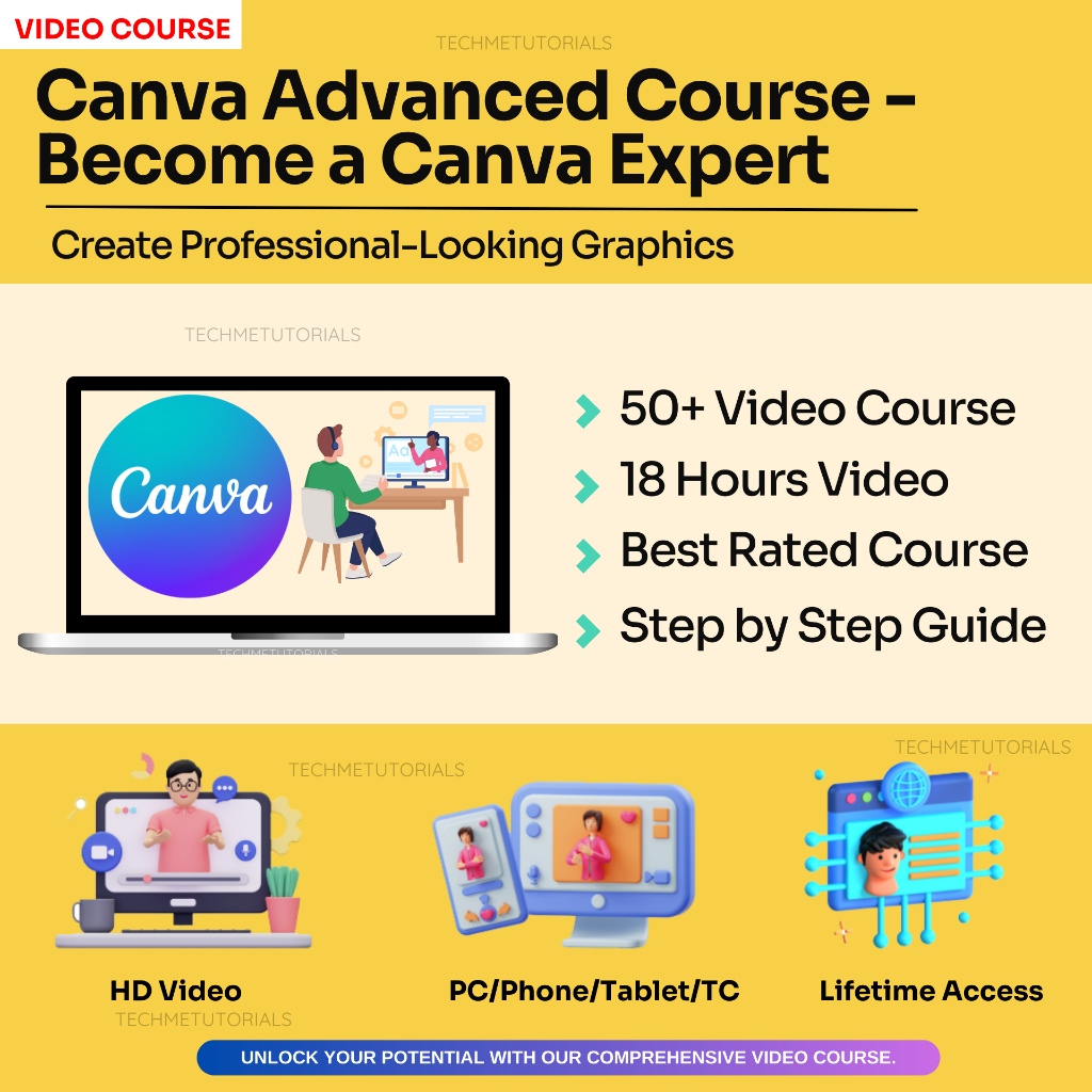 Canva Advanced Course - Become a Canva Expert and Create Stunning ...