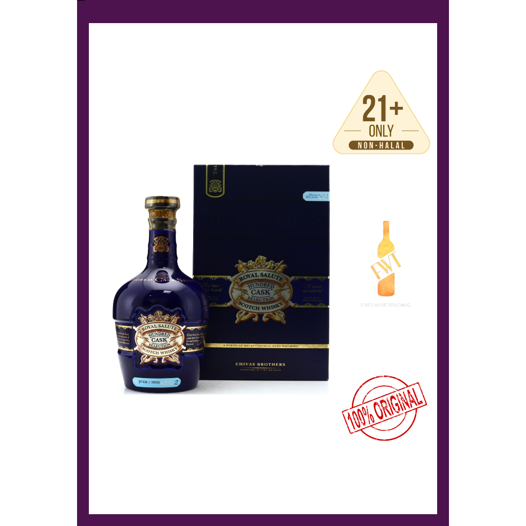 Royal Salute Hundred Cask SelectionNO18 Royal Salute Hundred Cask