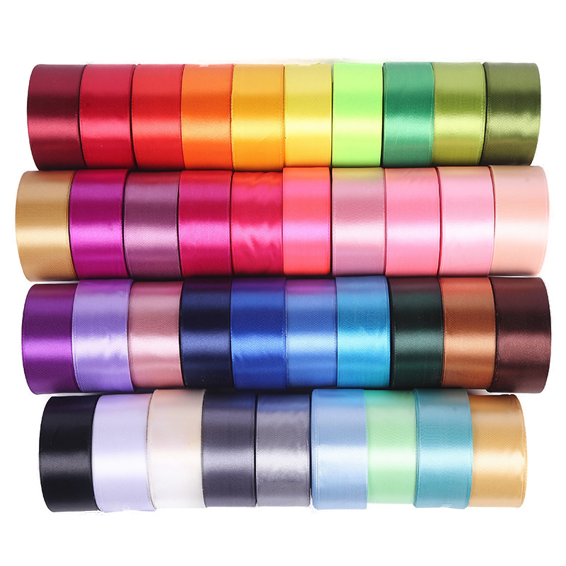 20mm 22M Satin Ribbons Wedding Birthday Party Gift Wrapping Festival ...