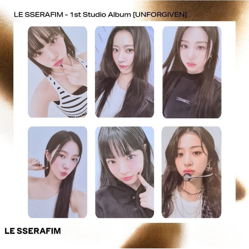 LessERA FIM UNFORGIVEN KPOP MERCH POB PHOTOCARD | Shopee Malaysia