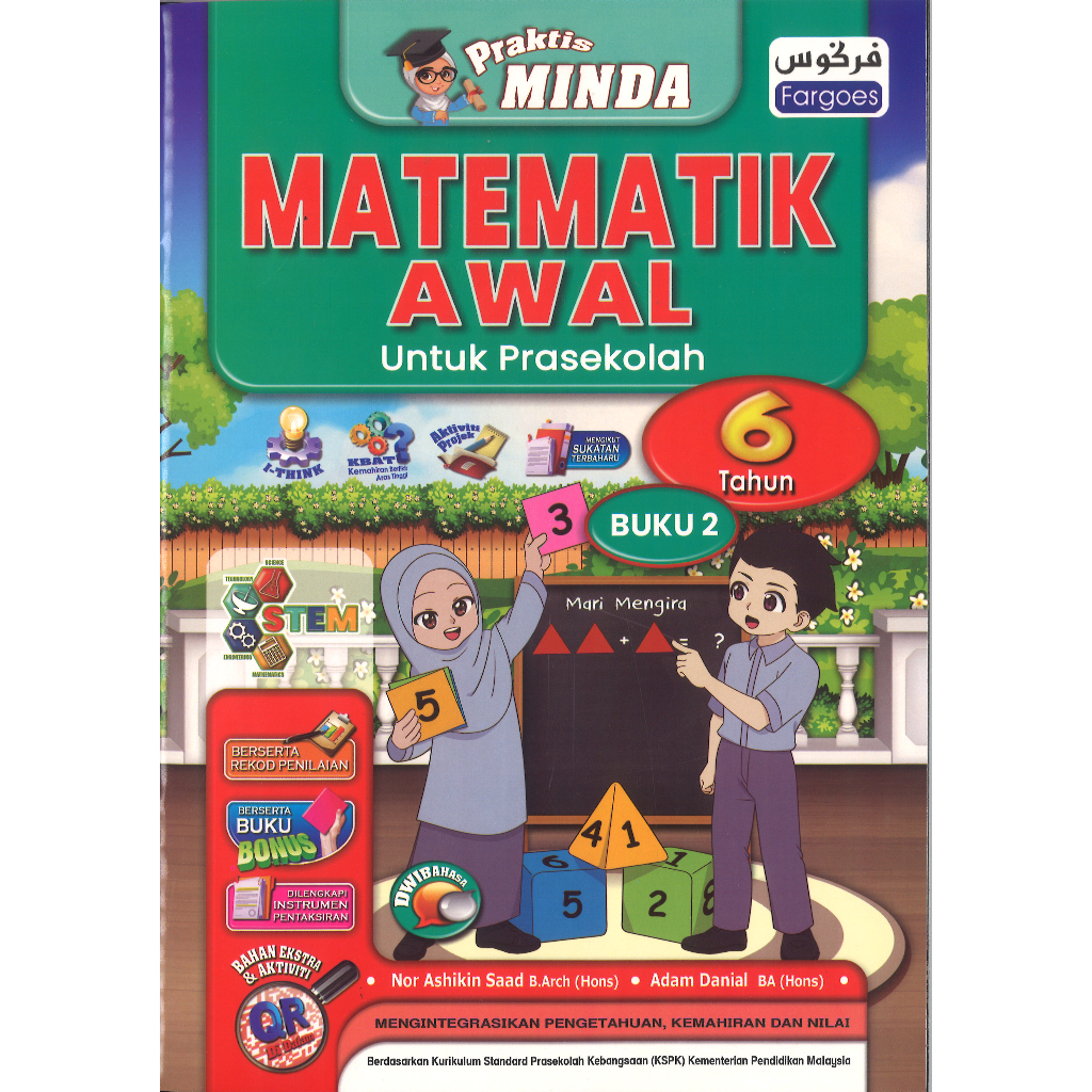 PRAKTIS MINDA MATEMATIK AWAL UNTUK PRASEKOLAH 6 TAHUN (BUKU 2) | Shopee ...