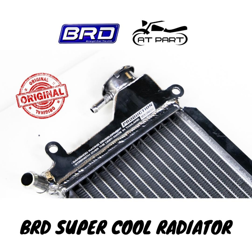 BRD RADIATOR RACING ORIGINAL 100% THAILAND NVX AEROX V1 NMAX NEW ...