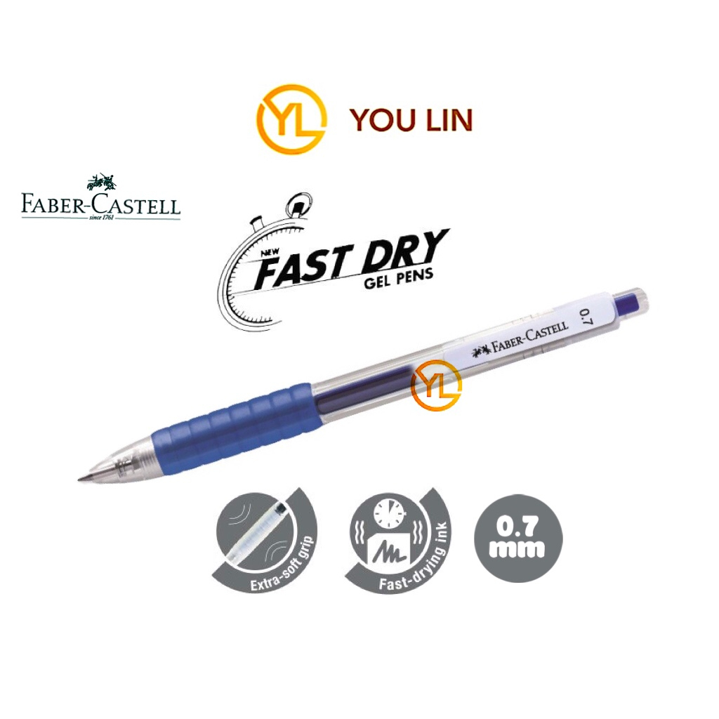 Faber Castell Fast Dry Gel Pen / Air Gel Pen | Shopee Malaysia