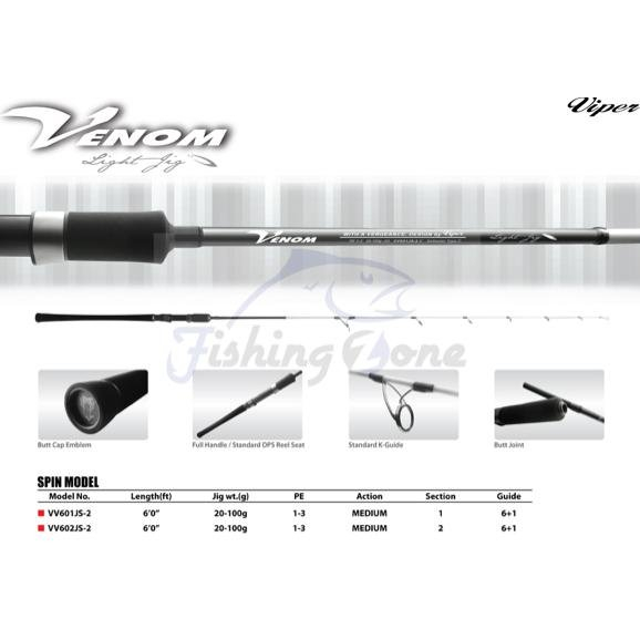 Venom Jigging Rod | Shopee Malaysia