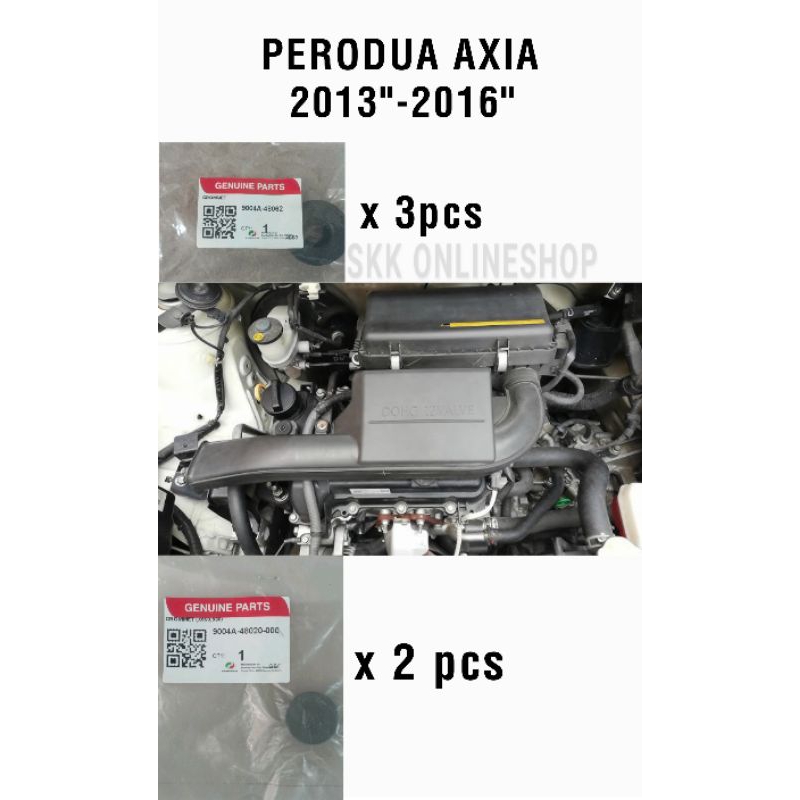 AIR FILTER HOUSING BUSH PERODUA AXIA, BEZZA 1.0 Shopee Malaysia