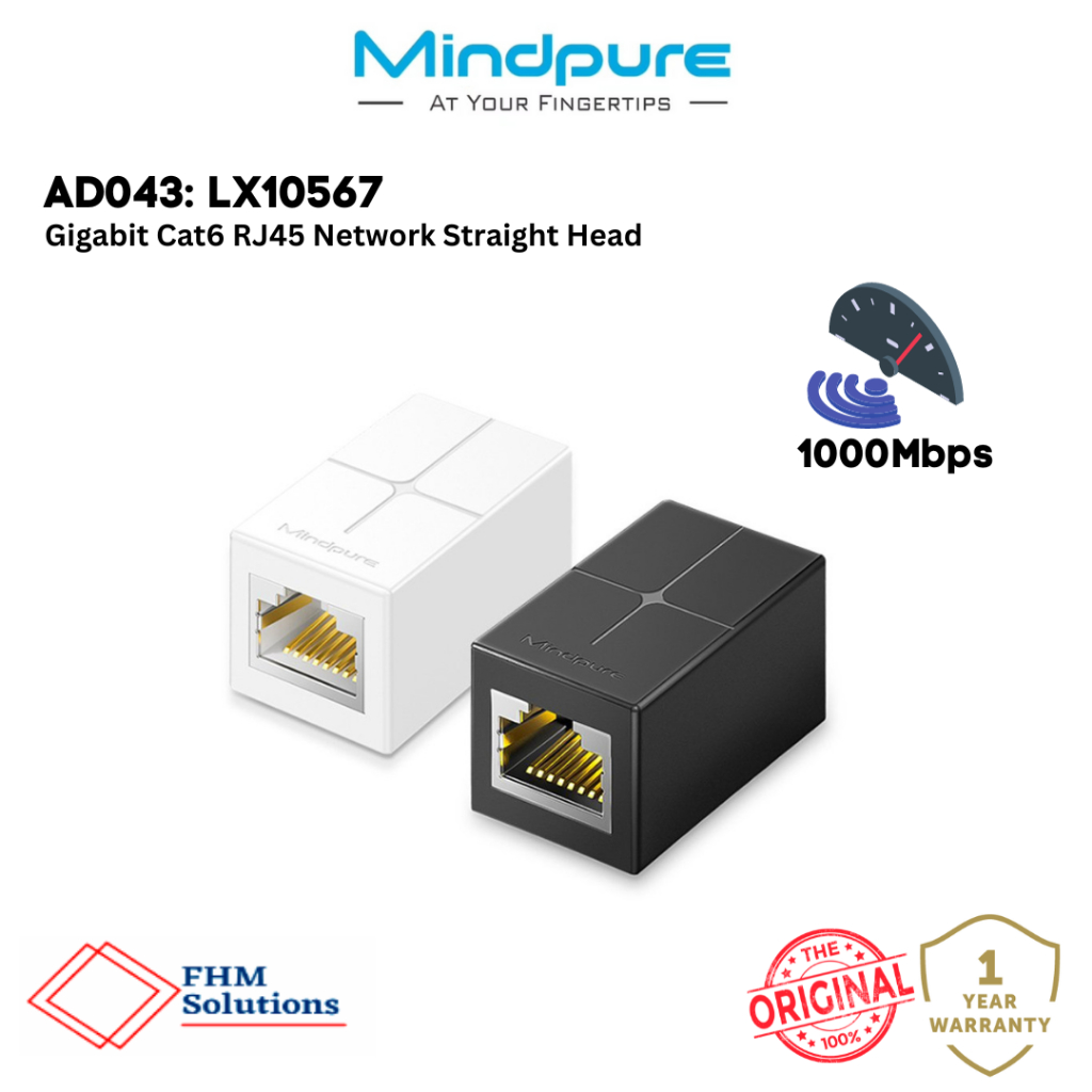 Mindpure high quality Cat 5e/Cat5/Cat6/Cat7 RJ45 8P Female To Female ...