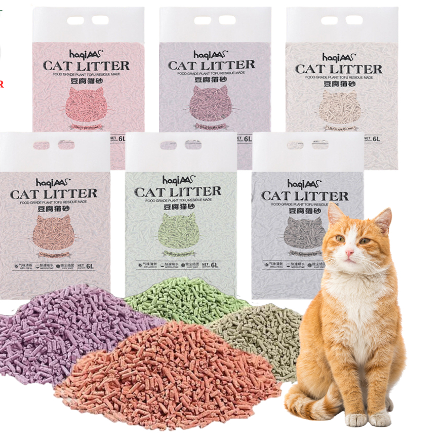 Fast Clumping Cat Litter Tofu Cat Litter /Sand Pasir Kucing /Wangi Tofu
