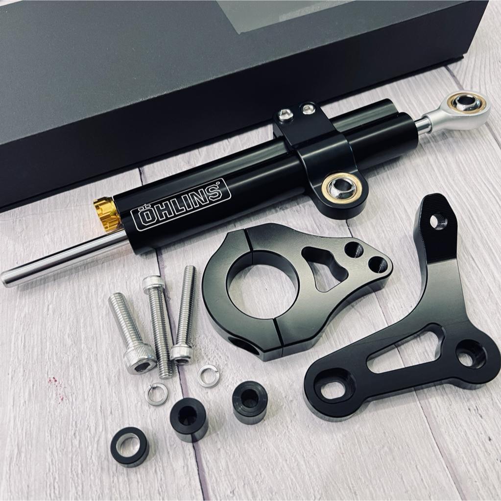 YAMAHA XMAX V1 V2 HANDLE DAMPER BRACKET CNC / FORK STABILIZER BRACKET