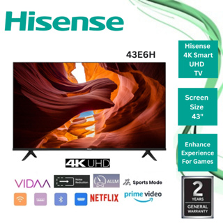 HISENSE UHD TV 43, VIDAA