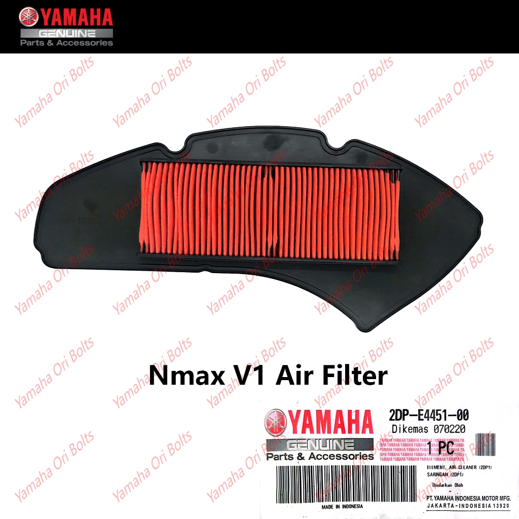 Yamaha Original Air Filter Y15 Y16 Y125ZR 135LC Lagenda Injection 115 110 FZ150 R15 NVX MT15 R25