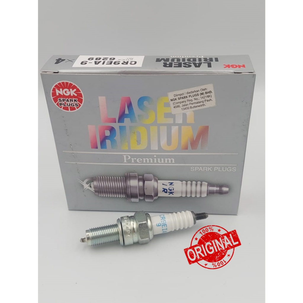 NGK Laser Iridium Spark Plug CR9EIA-9 6289 Kawasaki Versys, Z650